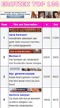 Mobile Screenshot of erotiektop100.nl